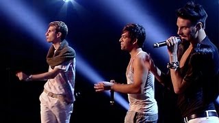 Rylan Ottavio and Gathans performance  Aretha Franklins Respect The X Factor UK 2012 [upl. by Grange17]