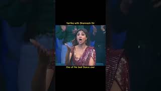 Vartika Jha Dharmesh sir 💃🔥 Dance shorts VartikaJhaWorld Indias Best Dancer Season 4 [upl. by Glantz]