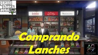 GTA V Comprando Lanches [upl. by Devonna]