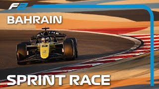 F2 Sprint Race Highlights  2024 Bahrain Grand Prix [upl. by Heppman]