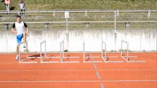 Hürdentechnik  Hurdle technique [upl. by Novel]