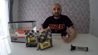 Easy to prepare and use expander pellets the RINGERS BAITS KOI Expanders [upl. by Yllac]