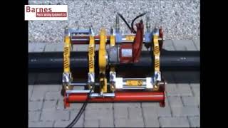 PE Pipe Welding  SP 160 Butt Fusion Machine [upl. by Marin]