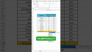 Get WEIGHTED AVERAGE in Excel Like a Pro [upl. by Verine]