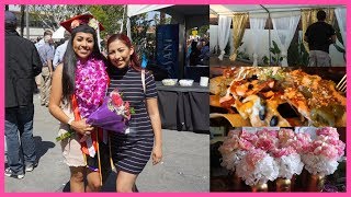 CSULB GRADUATION  GRAD PARTY DECORATIONS  RominaVlogs [upl. by Nnaitak]