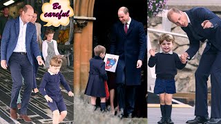 Fans Delighted As William And Louis Spotted Sweet FatherSon Moments At Royal Duty [upl. by Drol]