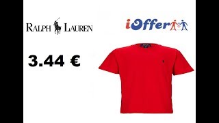 UNBOXING IOFFER TSHIRT RALPH LAUREN 344 € PAS CHER [upl. by Allicerp905]