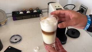 Preparar Latte Macchiato amp Cappuccino con Nespresso amp Aeroccino  TecnoFanes en Español  4K [upl. by Ayekal]