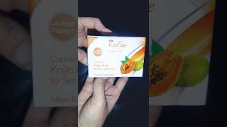 Kozicare papaya soapskin whitening soap🥰trending shorts [upl. by Arthur]