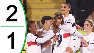 PSG vs Hacken 21 Highlights amp Goals  Womens Champions League 2024 [upl. by Alleacim]