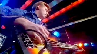 Andy Rourke • Bass • The Smiths  Barbarism Begins At Home • Live • The Tube 1984 [upl. by Natelson29]