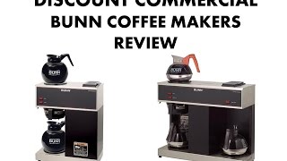 How to use BUNN VPR Commercial Coffee Brewer [upl. by Idnym]