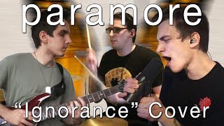 Paramore quotIgnorancequot COVER feat Nik Nocturnal Brett Schleicher [upl. by Jocelyne]