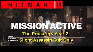 Hitman 3 The Procurers Year 2 SASO  107   Elusive Target 調達人 [upl. by Sitnalta]