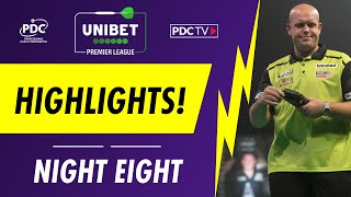 Premier League Darts Highlights  Night 8 [upl. by Nadaba140]