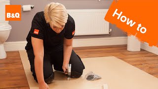 How to level a wooden floor [upl. by Ahsiemaj362]