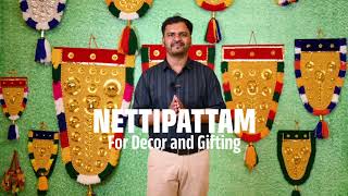 Exquisite Handcrafted Nettipattam  Elephant Caparison for Decor amp Gifting  Mannar Craft [upl. by Irahcaz]