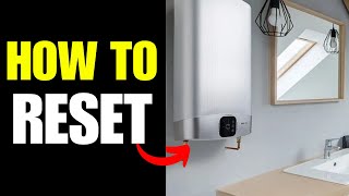 How To Reset Ariston Water Heater [upl. by Biddle]