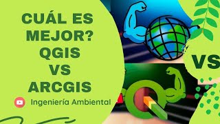 👷🏻‍♂️ ArcGIS vs QGIS ¿Cuál es mejor para ti [upl. by Bernie]