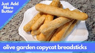 Olive Garden Breadsticks Recipe at Home  Copycat Simple and Tasty [upl. by Bolten]