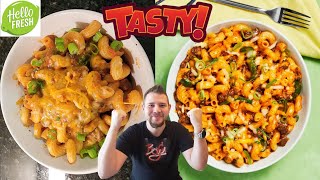 How To Make Tasty Southwest Beef Cavatappi  Hello Fresh Review [upl. by Gauthier]