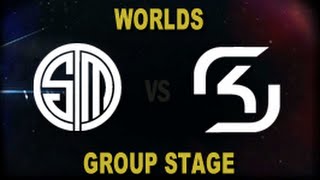 TSM vs SK  2014 World Championship Groups A and B D1G2 [upl. by Erdnassak]