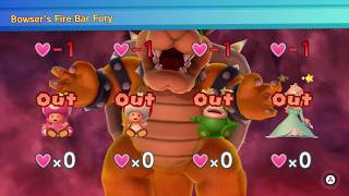 Mario Party 10 Bowser Party 136 Toadette Toad Spike Rosalina Mushroom Park Master Difficulty [upl. by Darsie652]