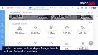 PVTools für die Auslegung von PVGewerbe und Großanlagen im SolarEdge Designer  Deutschland [upl. by Lamond]