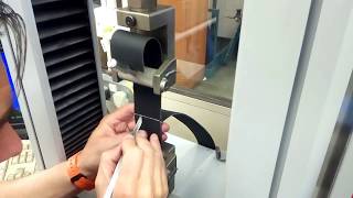 White Cross Rubber Products WCRP Rubber to Fabric Adhesion Test [upl. by Essenaj]