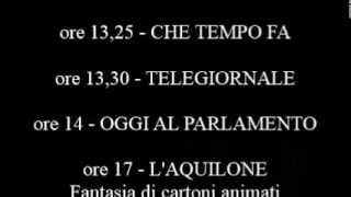 Palinsesto RAI di giovedì 26 ottobre 1978 26101978 Rete 1 e Rete 2 [upl. by Ramberg]