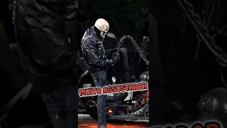 Motoqueiro Fantasma Encontrou este cara enquanto ele Ghost Rider Prank [upl. by Esinned]