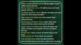 NAMAZ VAKİTLERİ YATSI NAMAZI EFDAL OLAN TAM VAKTİNDE KILINANDIR EN UYGUN GECE 24 DE KADAR OLANDIR [upl. by Justinian]