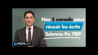 Nos 5 conseils pour réussir les écrits sciencespo 7IEP [upl. by Calan386]