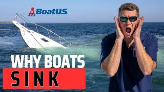 Why Boats SINK And How To PREVENT It  BoatUS [upl. by Ettenuj]