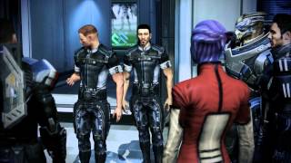 Mass Effect 3 Citadel DLC quotHaving a bad dayquot scene compilation all romances [upl. by Elvia595]