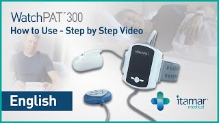 WatchPAT 300 Sleep Apnea Test  How to Use translations in description [upl. by Cassiani]