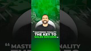 Mastering Tonality The Key To Sales Success  salessuccess shortsviral [upl. by Lesh928]