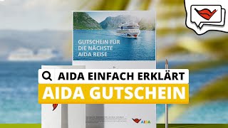 AIDA Gutschein  AIDA einfach erklärt 💡 [upl. by Rammus334]