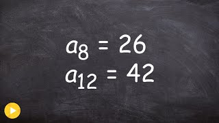 Find the first several terms of a sequence with given two terms [upl. by Roselba]