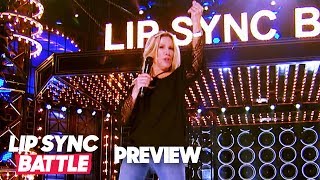 Ramona Singer Channels Her Inner Kelis for quotMilkshakequot  Lip Sync Battle Preview [upl. by Egief]