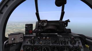 DCS F86 SABRE AirtoAir Guns [upl. by Assenaj]