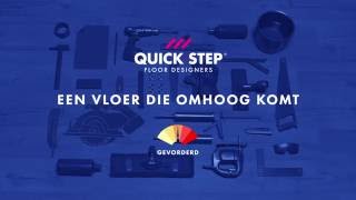 Een laminaatvloer die omhoogkomt  QuickSteptutorial [upl. by Aihsal]