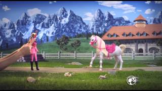 Barbie® et son cheval de concours  BarbieFrancais [upl. by Anividul955]