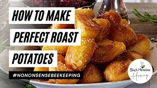 Best Ever Crispy Roast Potatoes  How to make Perfect Roast Potatoes  Roast Potato Recipe [upl. by Ennahgem323]