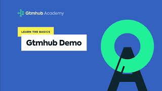 Gtmhub Demo [upl. by Erinn]