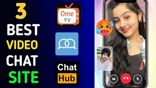 Top 5 best Omegle alternatives 2024  Free video chatting websites and apps 🥵 [upl. by Yrojram]