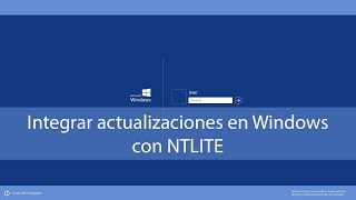 Actualizar las ISOS de Windows 7 8 y 10 con NTLITE  ONLINE [upl. by Retsek]