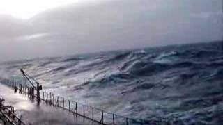 Cargo ship in stormy weather [upl. by Konrad151]