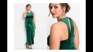 Długie sukienki wieczorowe plus size  Plus size evening dresses [upl. by Tristas371]