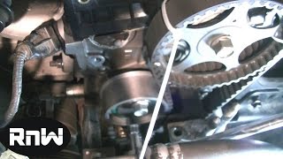 Hyundai Elantra Timing Belt Replacement Part 3 [upl. by Duomham758]